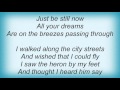 Luka Bloom - Be Still Now Lyrics