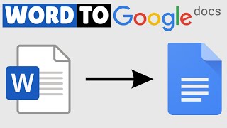 How to Convert Word Document to Google Docs