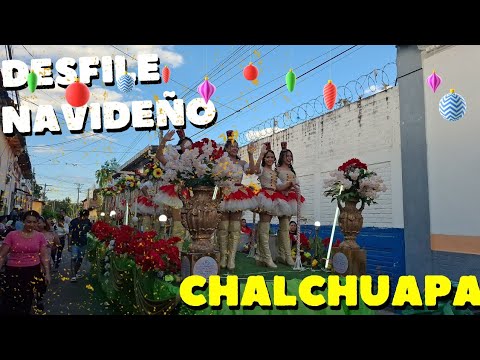 Desfile navideño en CHALCHUAPA, Santa Ana 2025