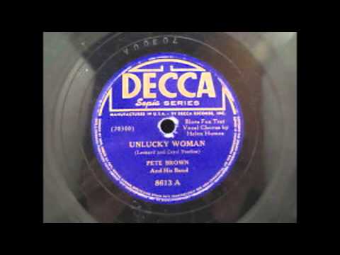 Helen Humes with the Pete Brown Sextet - Mound Bayou