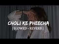 Choli ke pheecha - (slowed+reverb) || fell music vibes