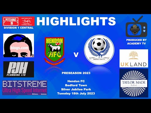 Hendon FC 0-1 Bedford Town Preseason 2023 #eaglevision #NLRS #goal #referee #trending #footie #ball