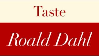 Roald Dahl | Taste - Full audiobook with text (AudioEbook)