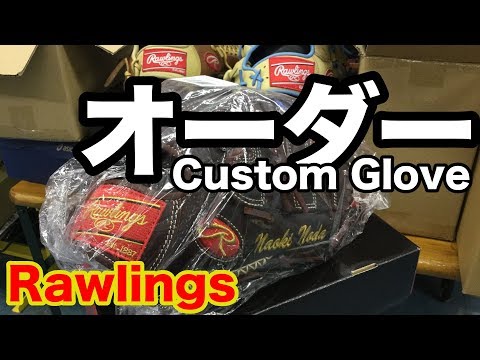 オーダー Rawlings マックスシャーザー Custom Glove #1706 Video