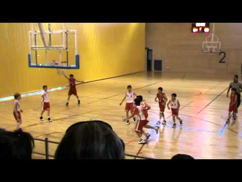 Entrada Oriol contra la Salle Manresa. Abril 2011