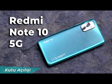 Redmi Note 10 5G vs Redmi Note 10: Aradaki Farklar neler? Redmi Note 10 5G Kutu Açılımı