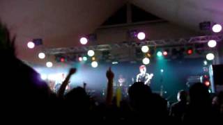 The Rabble performing  Friday Night @ Rebellion 2009