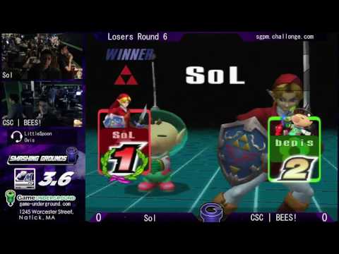 SG at GU 14.10 LR6 - SoL (Link) vs. Bees! (Olimar)