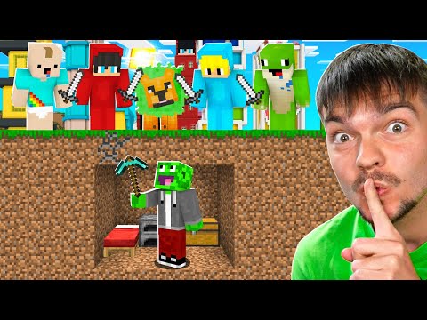 PALION vs 5 ŁOWCÓW - Olek, Leon, Lionek, Bolo, Deyv w Minecraft!