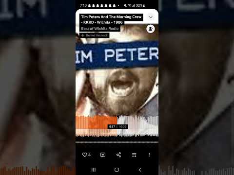 Tim Peters and The Morning Crew KKRD/Wichita 1986