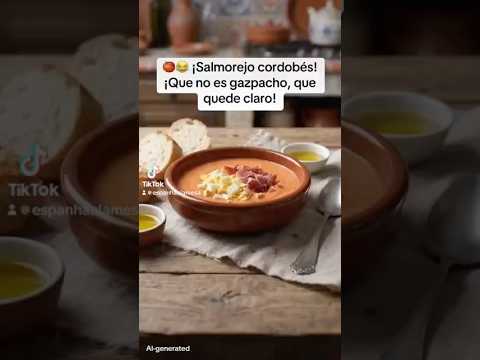 🍅😂 SALMOREJO CORDOBÉS | ¡Que no es gazpacho, que quede claro! 🇪🇸
