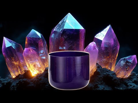 Speak Your Truth: Iris Illumination Crystal Singing Bowl (G+9, 197 Hz, Throat Chakra)