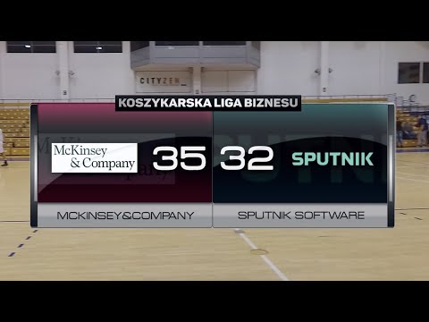 McKinsey&Company vs Sputnik Software - IX kolejka - II Liga Poznań - Koszykarska Liga Biznesu
