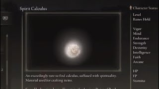 Elden Ring DLC Spirit Calculus Farming Location Shadows of the Erdtree