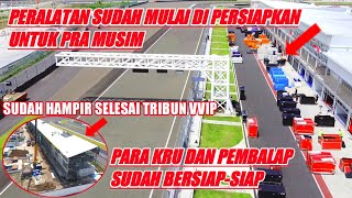 Download lagu Keren! Semua peralatan sudah mulai di persiapkan untuk pramusim motogp sirkuit mandalika mp3
