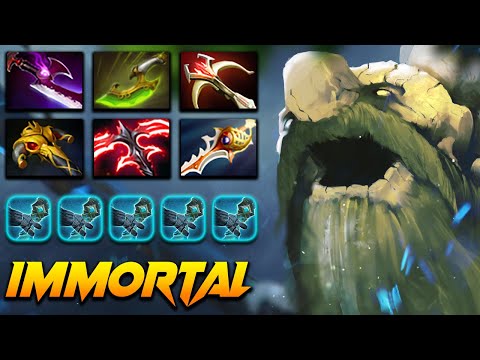 Immortal Tiny Stone Boss Action - Dota 2 Pro Gameplay [Watch & Learn]
