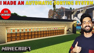 I Made A Fully Automatic Sorting System - Minecraf