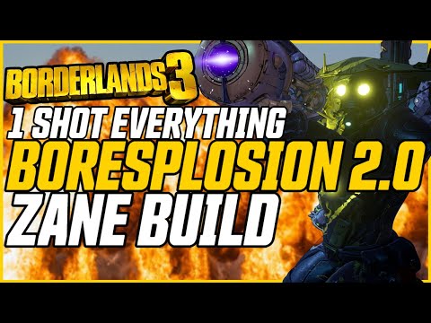 My Strongest Build! Boresplosion Zane 2.0 // Borderlands 3 Zane Build