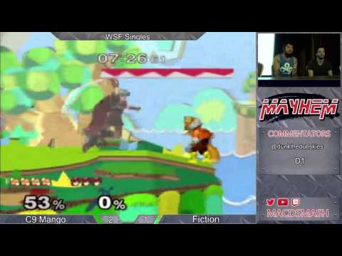 Mayhem May 2015 WS: C9 Mango (Fox) vs Fiction (Marth)