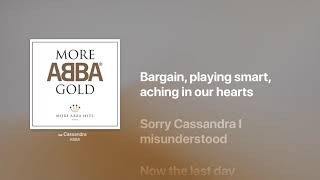 ABBA - Cassandra (LYRICS)
