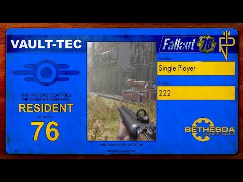 Let’s Play Fallout 76 | Single Player #222 Werkstatt Hof des Poseidon-Energy-Kraftwerks beanspruchen