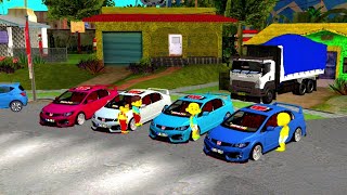 Download lagu Upin Ipin Ehsan dan Fizi Pasang Telolet di Mobil Balap Keren 🤪😜 ELTIVISION mp3