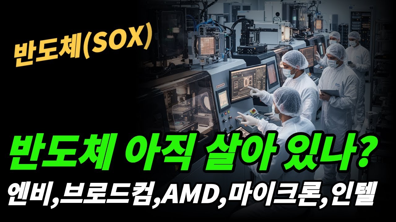 (반도체) 일시조정 VS 하락시작