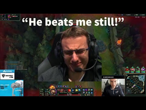 C9 Perkz Rages at this Full Tank Malphite - 1v1!!!