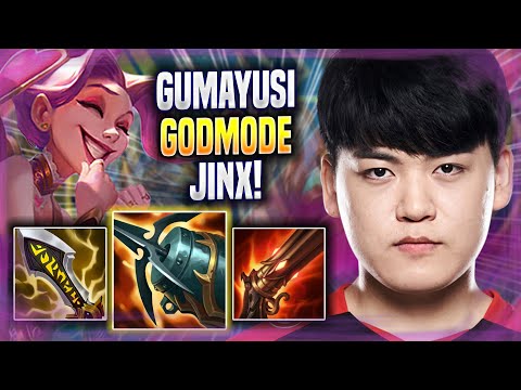 GUMAYUSI LITERALLY GOD MODE WITH JINX! - T1 Gumayusi Plays Jinx ADC vs Jhin! | Season 2022