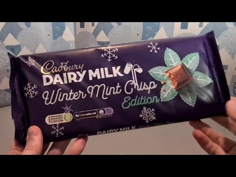 Cadbury Dairy Milk Winter Mint Crisp Edition - Random Reviews