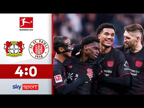 Kantersieg zuhause! B04 überragt! | Bayer 04 Leverkusen - FC St. Pauli | Highlights – Bundesliga