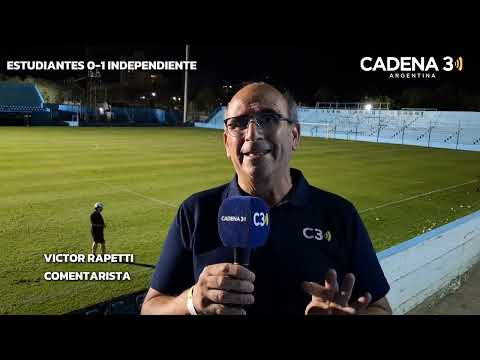 Estudiantes lost in Rio Cuarto against Independiente Rivadavia | By Victor Rapetti | Cadena 3