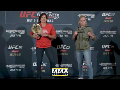 UFC 213: Amanda Nunes vs. Valentina Shevchenko Staredown - MMA Fighting