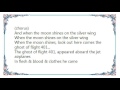 Bob Welch - The Ghost of Flight 401 Lyrics