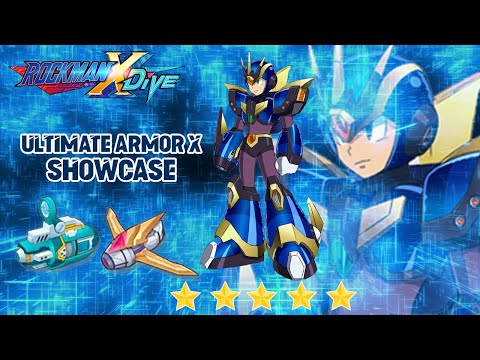 MegaMan X DiVE - Ultimate Armor X Showcase (Boss Rush)