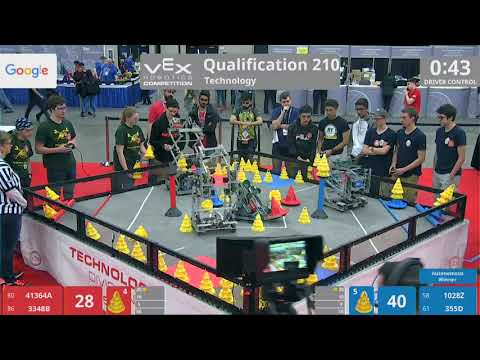 2018 VRC Tech Q210 - 41364A 3348B vs 1028Z 355D - 55 to 95