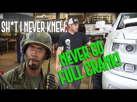 Sh*t I Never Knew: Never Go Full Crank