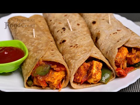 Paneer Roll Recipe/ Paneer Recipes/ Paneer Frankie