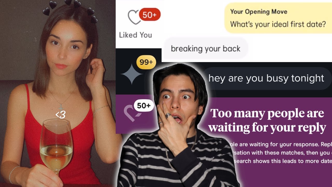Going on Dating Apps as a Woman to See their Experience (Crazy Results)