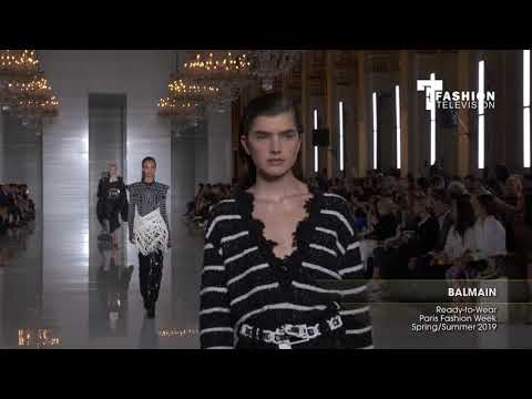 BALMAIN Ready-to-Wear Paris Fashion Week Spring/Summer 2019