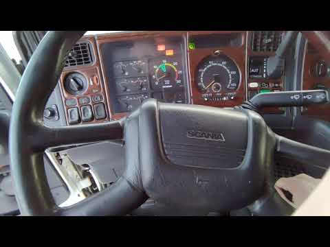 Scania 164L 580 v8 coldstart