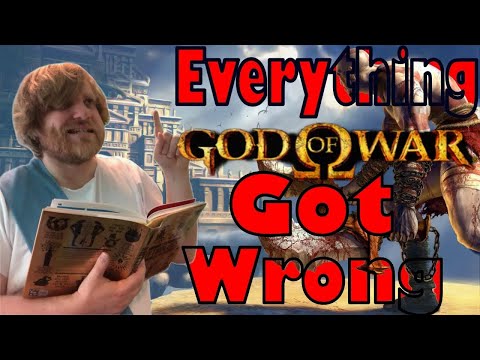 Every Mythical Inaccuracy in God of War (500,000 subscriber special) REUPLOAD