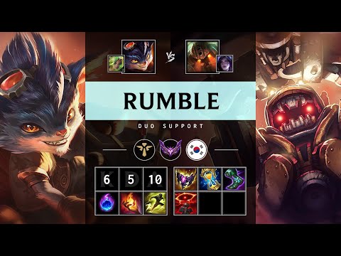 Rumble Support vs Nautilus - KR Master Patch 25.13