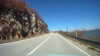 preview picture of video 'Bosnian road M-16 (01. Kamensko border point - Livno town)'