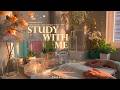 ️3 HOUR Study With Me Rain Sounds Lofi Bgm Pomodoro 50 10 Day305