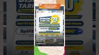 Catat! Diskon Tarif Tol 20% Semarang-Cikampek Berlaku Hari Ini, Cek Ketentuan dan Detail Tarifnya