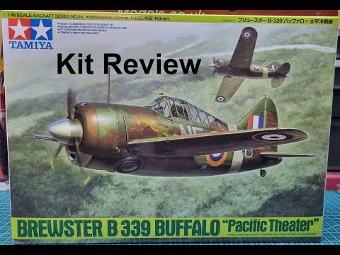 1/48 Tamiya Brewster Buffalo Kit Review