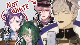 Ruze as a white man is too powerful w/girl_dm, Hakka & PorcelainMaid -【Holostars EN | Crimzon Ruze】