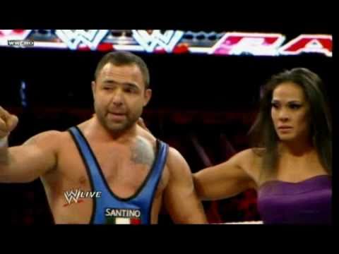 WWE RAW 01/03/11 - The Usos vs. Santino Marella & Vladimir Kozlov