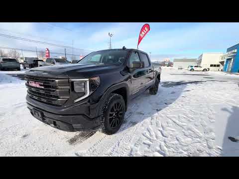 2025 GMC Sierra 1500 Crew Cab Short Box 4-Wheel Drive Pro in Black for sale at Jack Carter Northstar GM in Cranbrook, BC